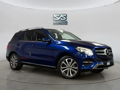 Used Mercedes GLE250 204 HP (150 kW) 2017 Blue SUV
