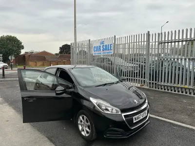 Used Peugeot 208 Active 2017 Black Hatchback