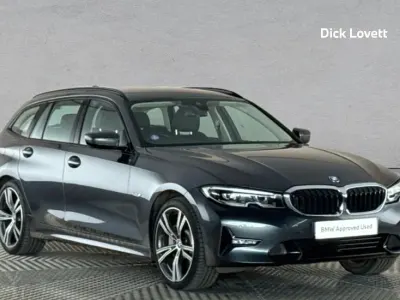 Used BMW 330 Sport Line 288 HP (211 kW) 2021 Grey Estate