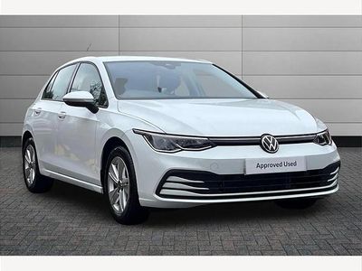 White Used 2022 VW Golf VIII Life Hatchback | £18,395 (Fair price)