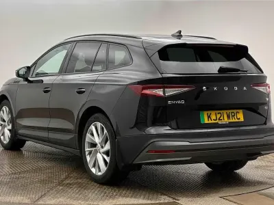 Used Skoda Enyaq iV Loft 97 kW (132 HP) 2021 Black magic pearl effect SUV