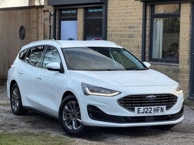 White Used 2022 Ford Focus Titanium Estate | £9,990