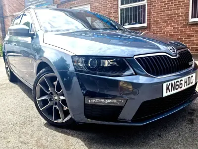 Gebraucht Skoda Octavia vRS 184 PS (135 kW) 2016 Grau Kombi