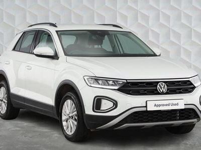 White Used 2022 VW T-Roc Life SUV | £19,358 (Fair price)