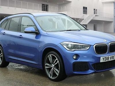 Used BMW X1 M Sport 190 HP (139 kW) 2018 Blue SUV