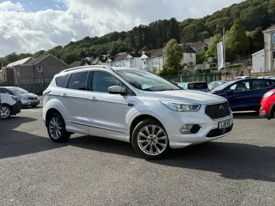 Used Ford Kuga Vignale 120 HP (88 kW) 2018 White SUV