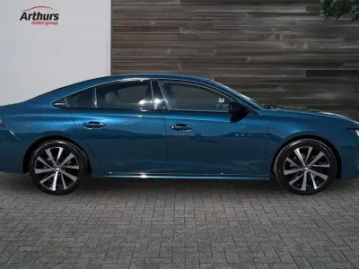 Second-hand Peugeot 508 GT-line 161 CP (118 kW) 2020 Albastru Hatchback