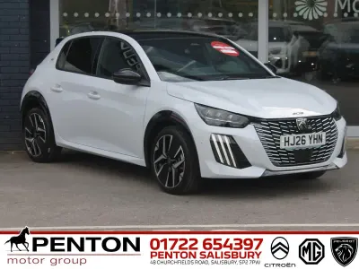New Peugeot 208 Premium 108 HP (79 kW) 2026 White Hatchback