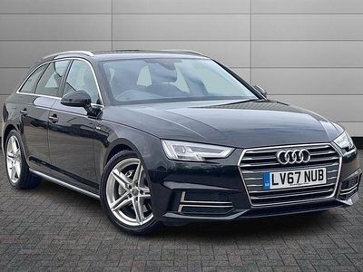 Used Audi A4 S-Line 190 HP (139 kW) 2017 Black Estate