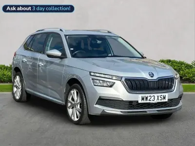 Used Skoda Kamiq SE L Executive 110 HP (80 kW) 2023 Silver SUV