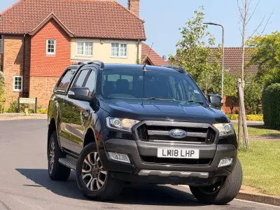 Used Ford Ranger Wildtrack 200 HP (147 kW) 2018 Black Pickup