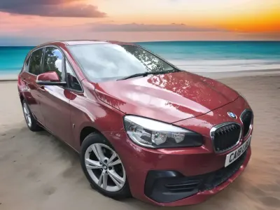 Used BMW 225 Sport Line 2018 Red Hatchback