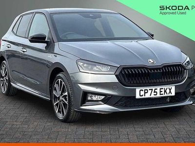 New Skoda Fabia Monte Carlo 110 HP (80 kW) 2025 Graphite grey metallic black magic pearl effect Hatchback