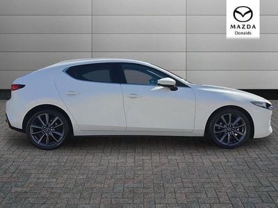 Used Mazda 3 Exclusive-Line 2024 White Hatchback