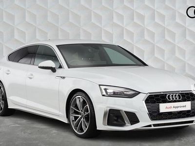 Used Audi A5 Sportback S-Line 2023 Glacier white Hatchback