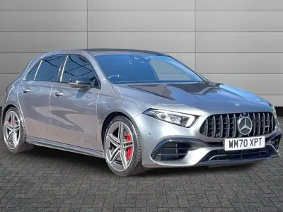 Used Mercedes A45 AMG AMG 415 HP (305 kW) 2021 Grey Hatchback