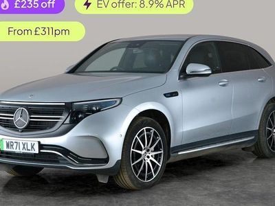Used Mercedes EQC400 AMG line 300 kW (408 HP) 2022 Silver SUV