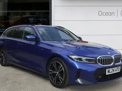Used BMW 320 M Sport 181 HP (133 kW) 2024 Blue Estate