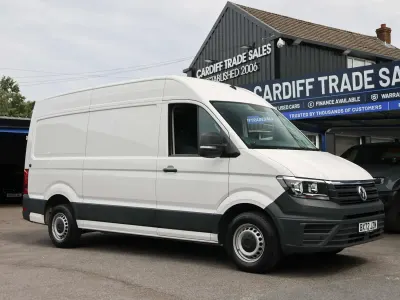 Used VW Crafter Trendline 102 HP (75 kW) 2023 White Van