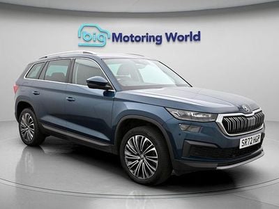 Begagnad Skoda Kodiaq SE L Executive 148 HK (108 kW) 2022 Blå SUV