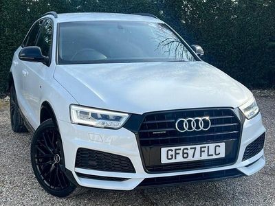 Used Audi Q3 Black Edition 180 HP (132 kW) 2017 White SUV