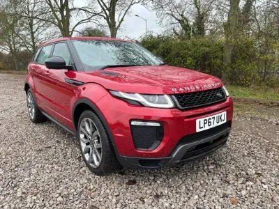 Used Land Rover Range Rover evoque HSE Dynamic 240 HP (176 kW) 2018 Red Estate