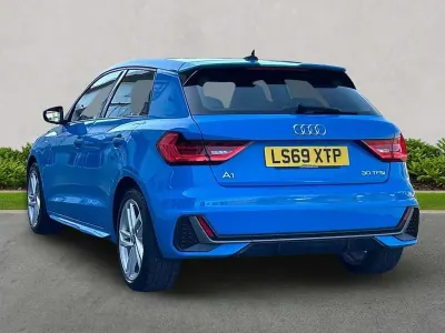 Used Audi A1 S-Line 113 HP (83 kW) 2019 Blue SUV