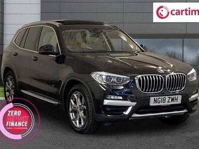 Used BMW X3 xLine 190 HP (139 kW) 2018 Black SUV
