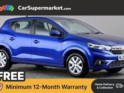 Used Dacia Sandero Expression 91 HP (66 kW) 2024 Blue Hatchback