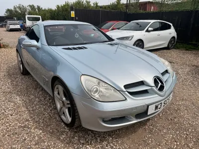Used Mercedes SLK350 272 HP (200 kW) 2004 Silver Cabriolet