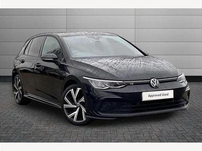Used VW Golf VIII R-line 150 HP (110 kW) 2022 Black Hatchback