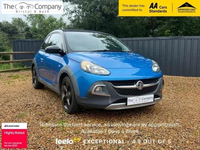 Used Vauxhall Adam Rocks 2015 Blue Hatchback