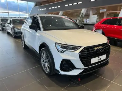 Used Audi Q3 Black Edition 150 HP (110 kW) 2025 White SUV