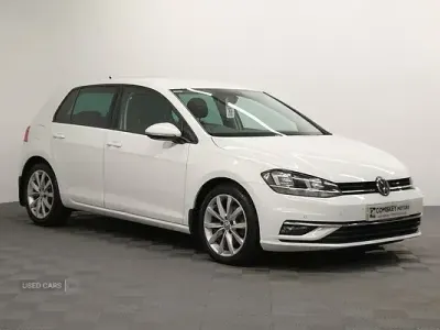 Used VW Golf VII GT 150 HP (110 kW) 2019 White Hatchback