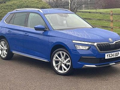 Used Skoda Kamiq SE L Executive 115 HP (84 kW) 2024 Blue SUV