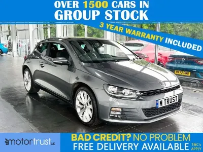 Used VW Scirocco GT 150 HP (110 kW) 2017 Grey Coupe
