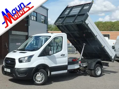Used Ford Transit 130 HP (95 kW) 2021 White Van