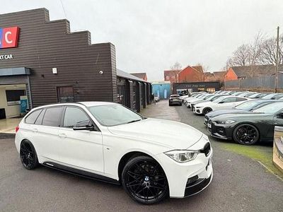 White Used 2018 BMW 320 M Sport Estate | £14,991 (Fair price)
