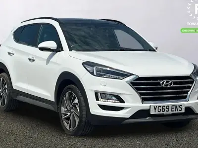 Used Hyundai Tucson Premium SE 177 HP (130 kW) 2020 White SUV