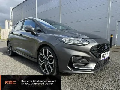 Used Ford Fiesta ST-Line 100 HP (73 kW) 2022 Grey Hatchback