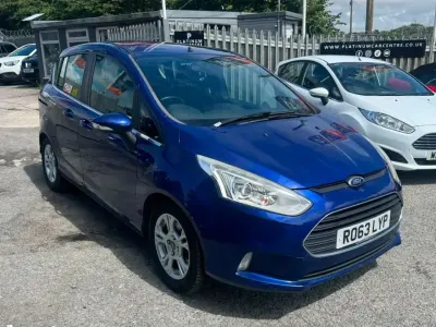 Used Ford B-MAX Zetec 90 HP (66 kW) 2014 Blue MPV