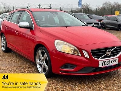 Used Volvo V60 R-Design 115 HP (84 kW) 2011 Red Estate