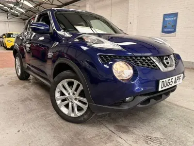 Used Nissan Juke Acenta 110 HP (80 kW) 2015 Blue SUV
