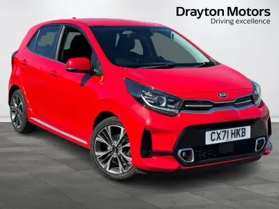 Used Kia Picanto GT-Line 99 HP (72 kW) 2021 Red Hatchback