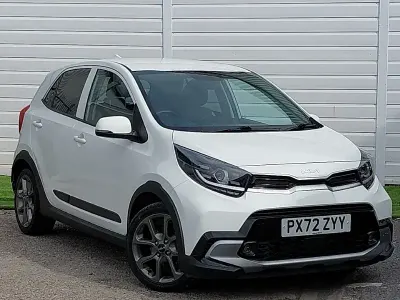 Used Kia Picanto X-Line 2022 White Hatchback