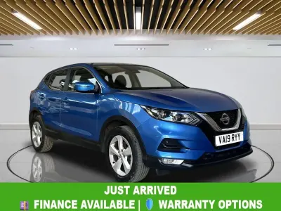 Used Nissan Qashqai Acenta Premium 115 HP (84 kW) 2019 Blue SUV