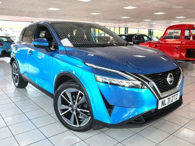 Used Nissan Qashqai Tekna 2021 Blue SUV