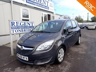 Begagnad Vauxhall Meriva Club 120 HK (88 kW) 2016 Grå Minibuss