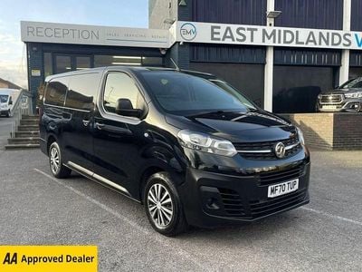 Used Vauxhall Vivaro Edition 2020 Black MPV