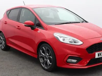 Używany Ford Fiesta ST-Line 2021 Czerwony Hatchback